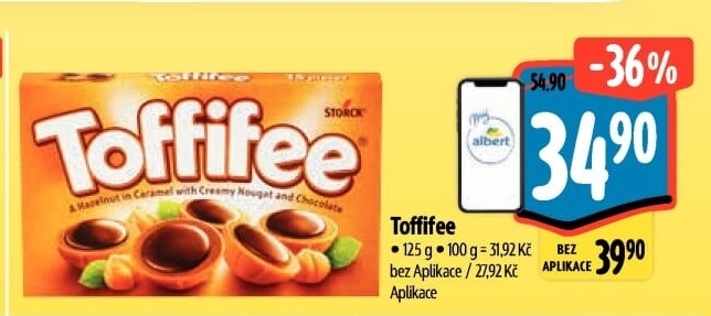 Bonboniéra Toffifee Storck