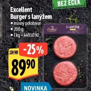 Burger s lanýžem Albert Excellent
