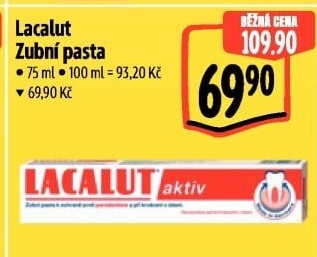 Pasty na zuby Lacalut