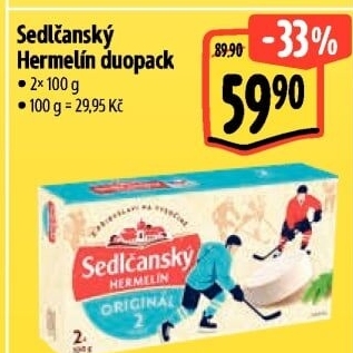 Sýr Hermelín Sedlčanský