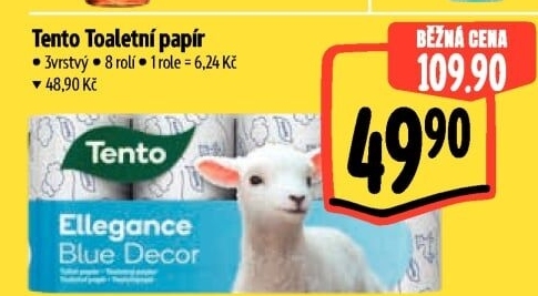 Toaletní papír 3vrstvý Tento