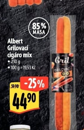 Cigárogrilovací Albert Gril