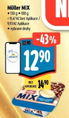 Jogurt Müller Mix