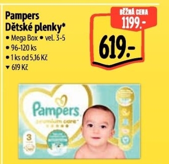 Pleny dětské Pampers