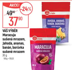 Maracuja sušená mrazem Váš Výběr