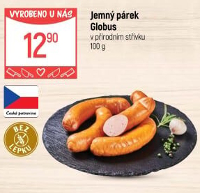 Párky jemné Globus