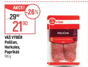 Salám Poličan Váš Výběr