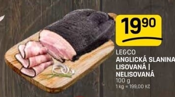 Anglická slanina LE&amp