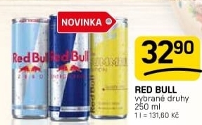 Energetický nápoj Red Bull