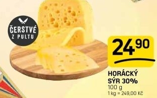 Horácký sýr 30%