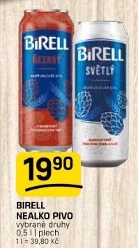 Nealkoholické pivo Birell