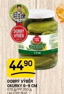 Okurky Dobrý Výběr