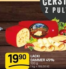Sýr 45% Lacki Dammer