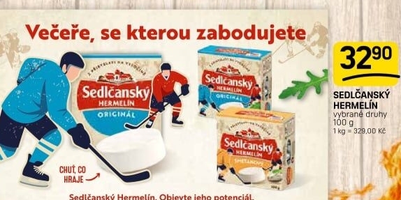 Sýr Hermelín Sedlčanský