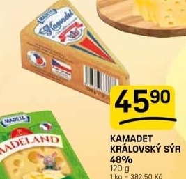 Sýr Kamadet královský Madeta