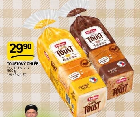 Toustový chléb Penam