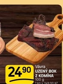Uzený bok z komína Uzenářství Vávra