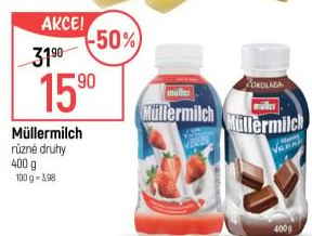 Nápoj mléčný Müllermilch Müller