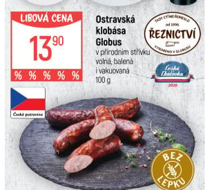 Ostravská klobása Globus