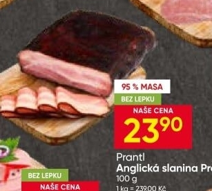 Anglická slanina premium Prantl