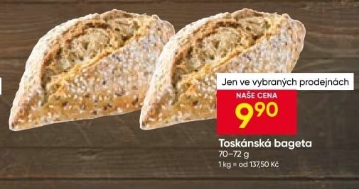 Bageta toskánská