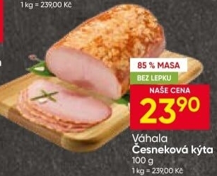 Česneková kýta Váhala
