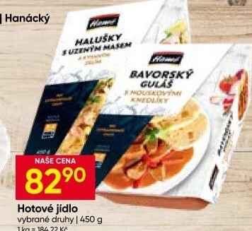 Hotová jídla Hamé
