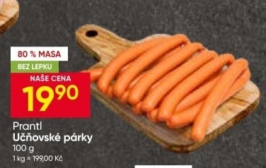 Párky učňovské Prantl