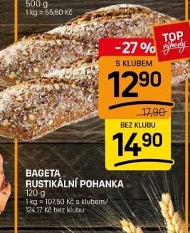 Bageta rustikální