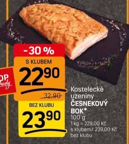 Česnekový bok Kostelecké uzeniny