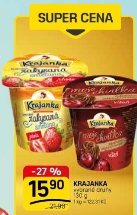Dezert zakysaný Krajanka