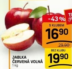 Jablka červená