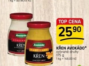 Křen Avokádo