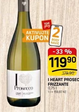Prosecco Frizzante I Heart