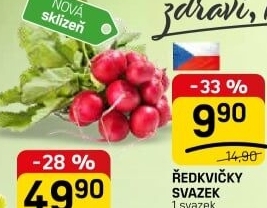 Ředkvičky svazek