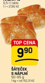 Šáteček s náplní