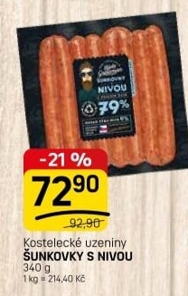 Šunkovky s nivou Láďa Grileman Kostelecké uzeniny