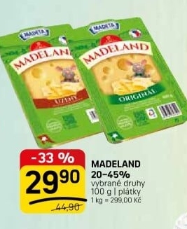 Sýr Madeland Madeta