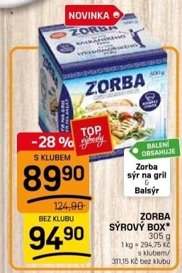 Sýr na gril Zorba
