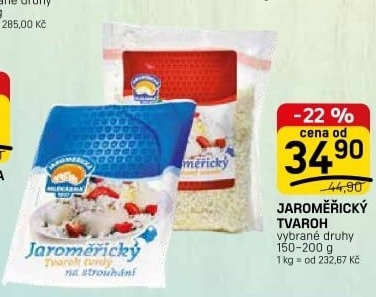 Tvaroh Jaroměřický