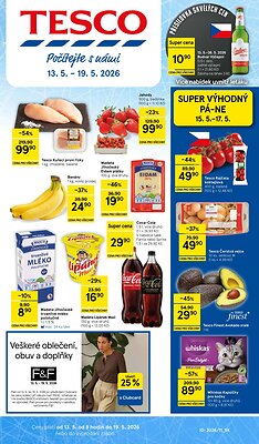 akční leták Tesco 13.5.2026-19.5.2026