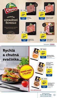 akční leták Tesco 13.5.2026-19.5.2026
