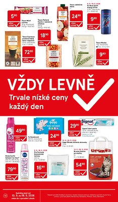akční leták Tesco 13.5.2026-19.5.2026