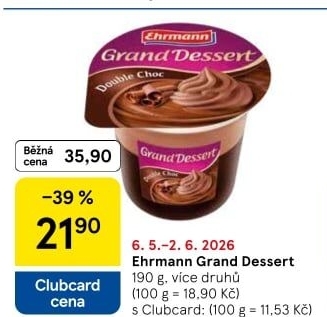 Dezert Grand Dessert Ehrmann