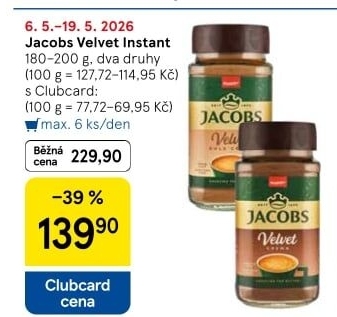 Instantní káva Jacobs Velvet