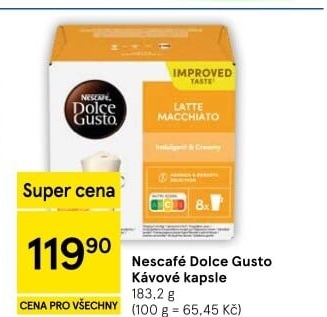 Kapsle Dolce Gusto Nescafé