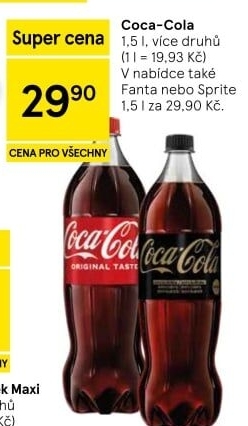 Limonáda Coca Cola
