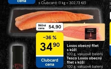 Losos obecný filety