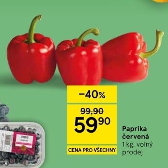 Paprika červená