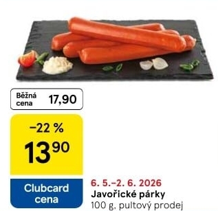 Párky javořické